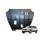 Захист двигуна Houberk для Nissan Qashqai +2 (J10) (2008-2013)
