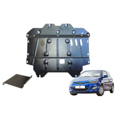 Захист двигуна Houberk для Hyundai i20 1 (PB) (1 Рестайлінг) (2012-2014) 1.4 Gamma