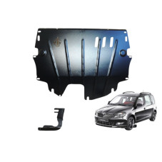 Захист двигуна Houberk для Skoda Roomster (2006-2015) "Крім: R3 TDI; DSG (АКПП)"