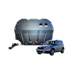 Захист двигуна Houberk для Skoda Yeti (2009-2018) (як штатний пластик)