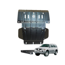 Захист двигуна Houberk для Mitsubishi Pajero Sport 1 (1996-2008)