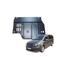 Захист коробки передач Houberk для Mercedes V (W447) (2014+) "AWD"