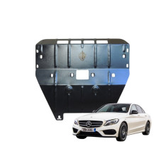 Захист радіатора Houberk для Mercedes C (W205) (2013+) "RWD"