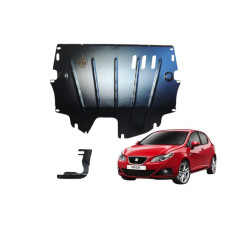 Захист двигуна Houberk для Seat Ibiza 4 (6J) (2008-2017) "Крім: R3 TDI; DSG (АКПП)"