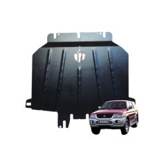 Захист КПП Houberk для Mitsubishi Pajero Sport 1 (1996-2008)