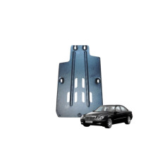 Захист коробки передач Houberk для Mercedes E (W211) (2002-2009) (Підрамник - Траверса 821-856) 