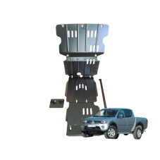 Захист двигуна Houberk для Mitsubishi L200 4 (2006-2015)