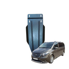 Захист коробки передач Houberk для Mercedes Vito (W447) (2014+) "2WD задній"