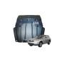 Захист двигуна Houberk для Toyota Highlander 2 (U40) (2007-2013)